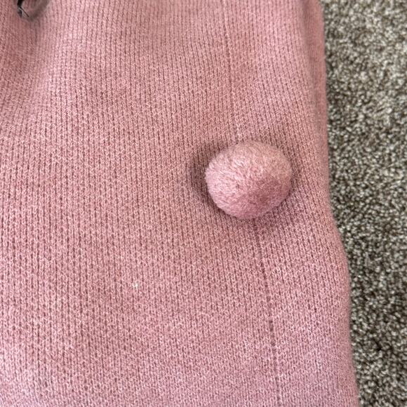 Nancy Yang New York NWt Women's Size Large Pom Heavy Knit Sweater Artsy - Picture 14 of 14